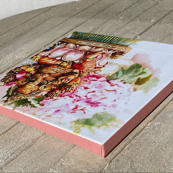 Original Ganesh and Hydrangea Artwork - SIGNED - Picture 4 of 7